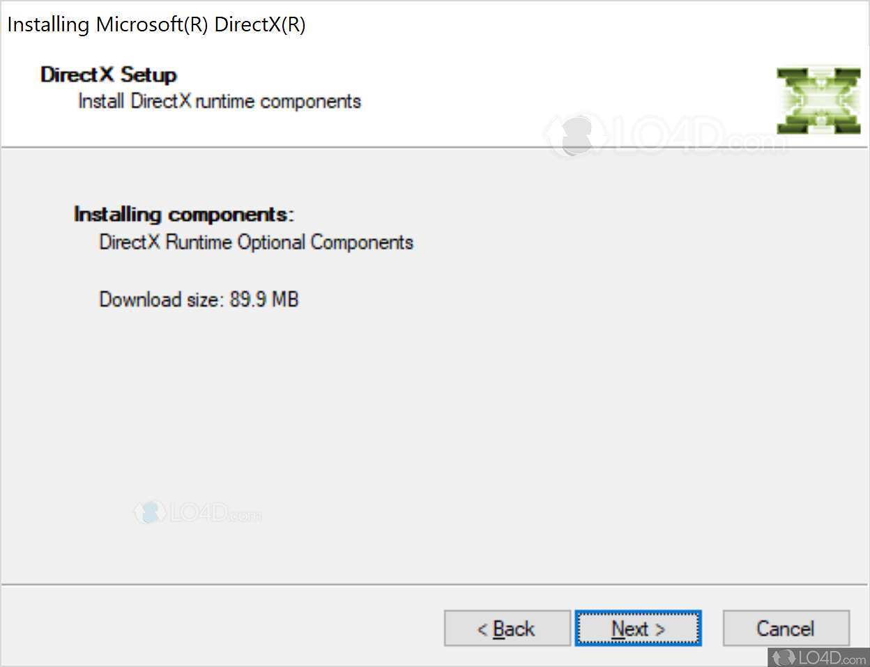 directx user runtime for windows 10